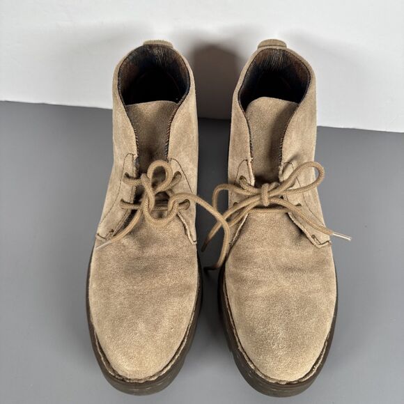 Born Banni Womens Size 6 Taupe Tortola Suede Lace Up Chukka Booties F69817 EUC - Picture 5 of 16